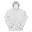 Gray hoodie on a white background