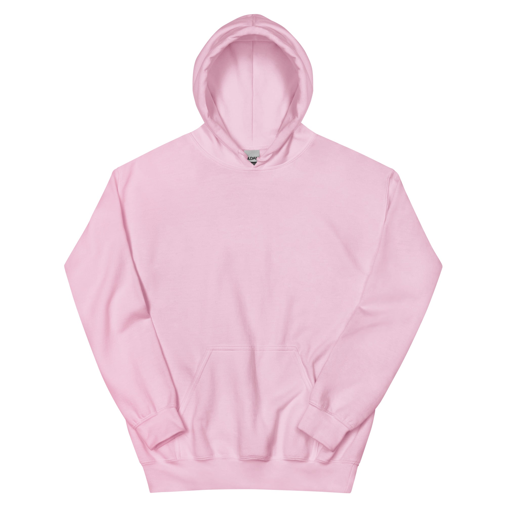 Pink hoodie on a white background