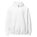 White hoodie on a white background