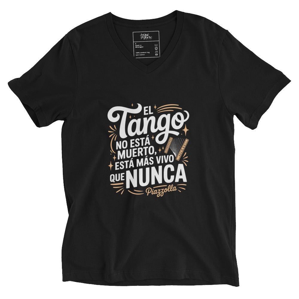 El Tango esta vivo  V-Neck T-Shirt