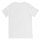 Plain white t-shirt on a white background