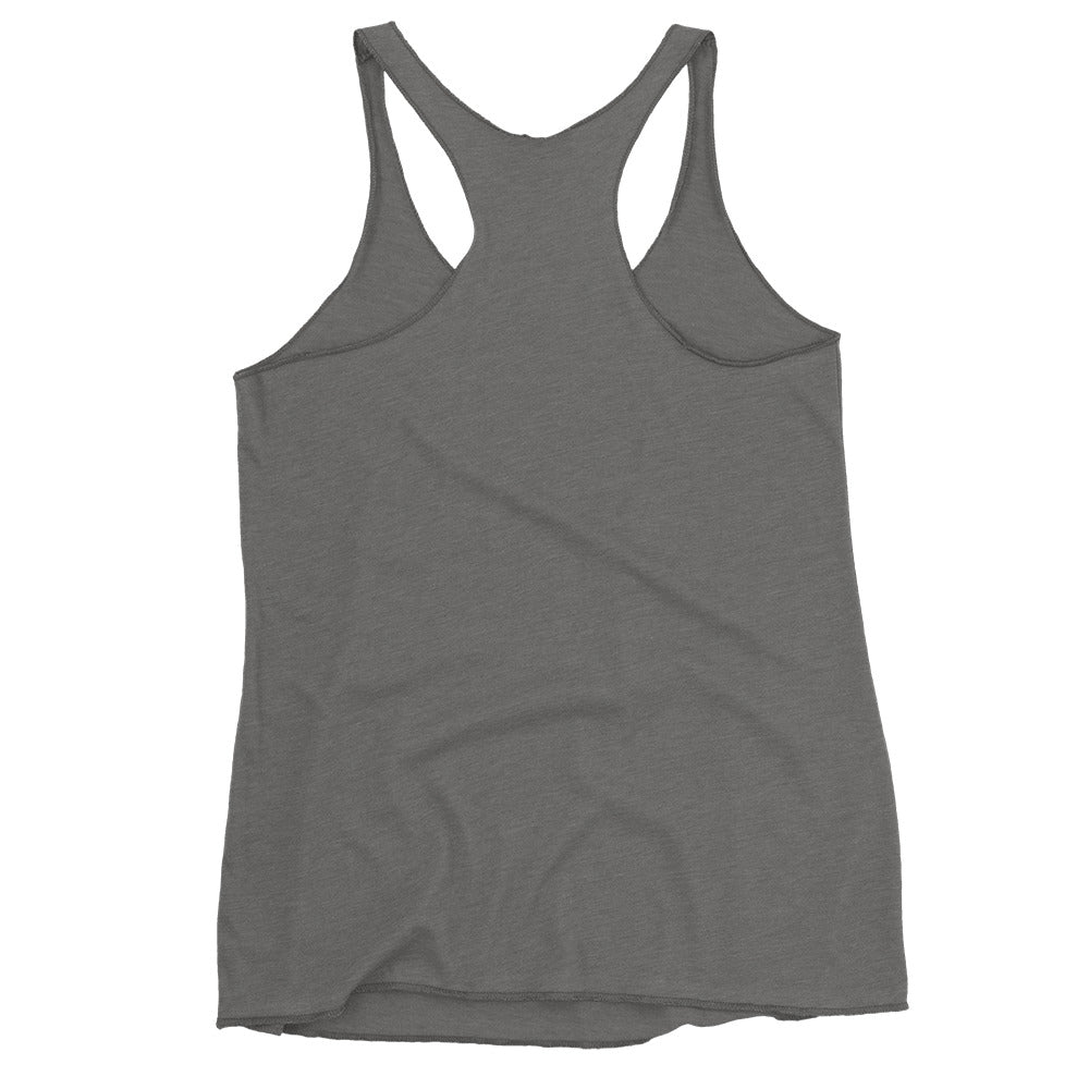 Gray tank top on a white background