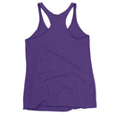 Purple tank top on a white background