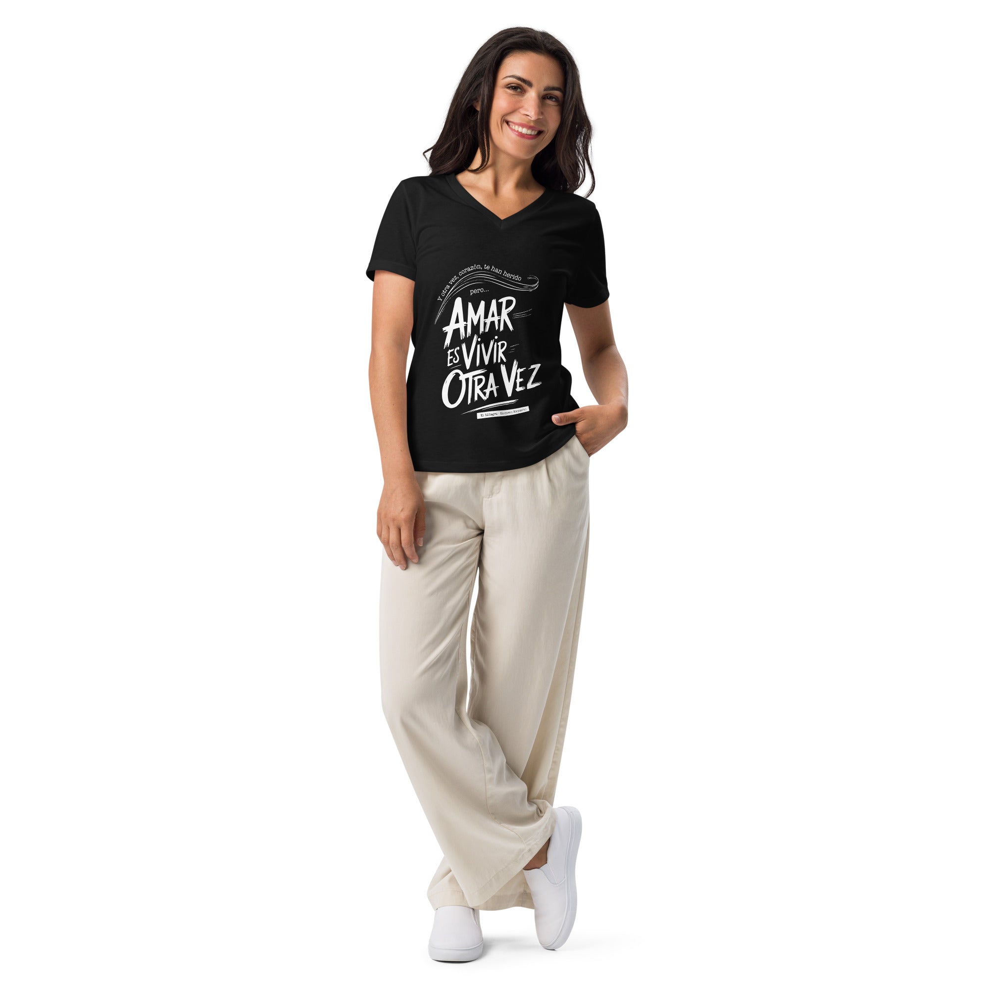 El Milagro v-neck t-shirt